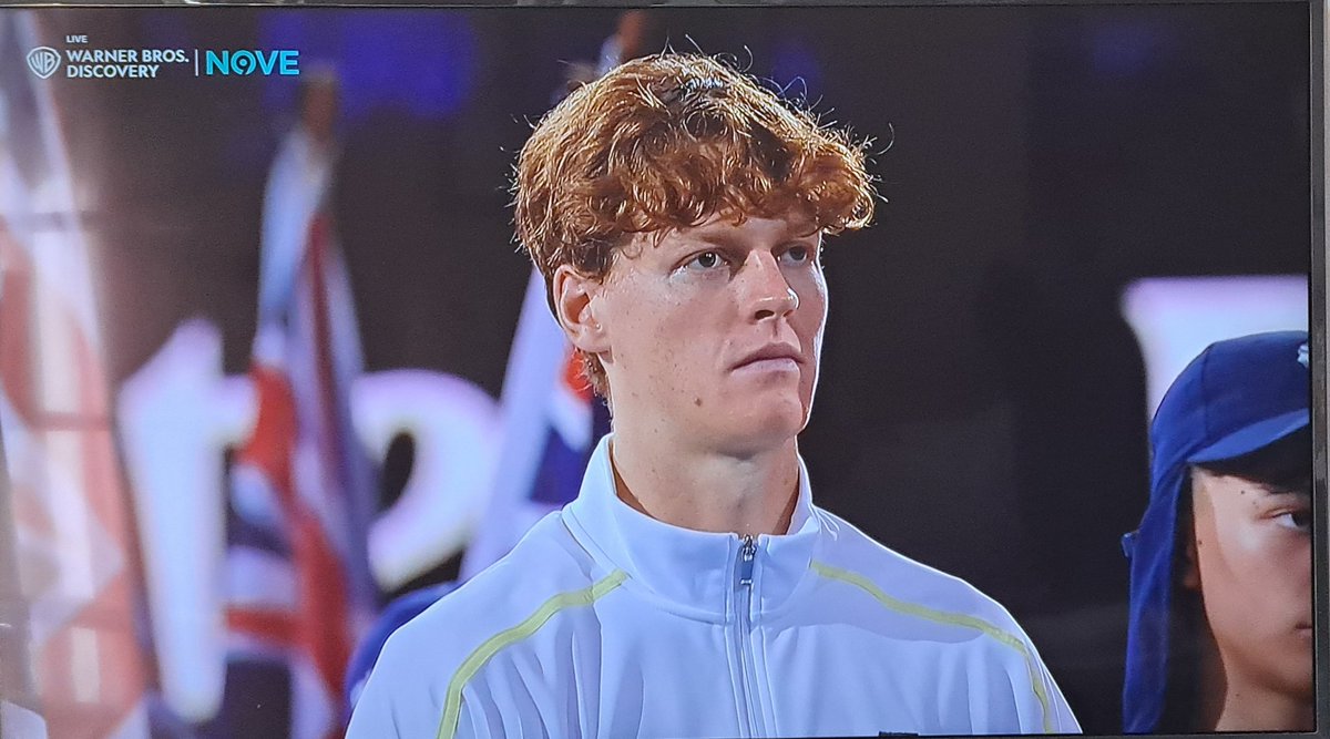 witzie1970's tweet photo. Please welcome the 2025 winner #AustralianOpen #janniksinner #Jannik #Sinner #tennis #ItaliaTeam https://t.co/au4xnXRj2J