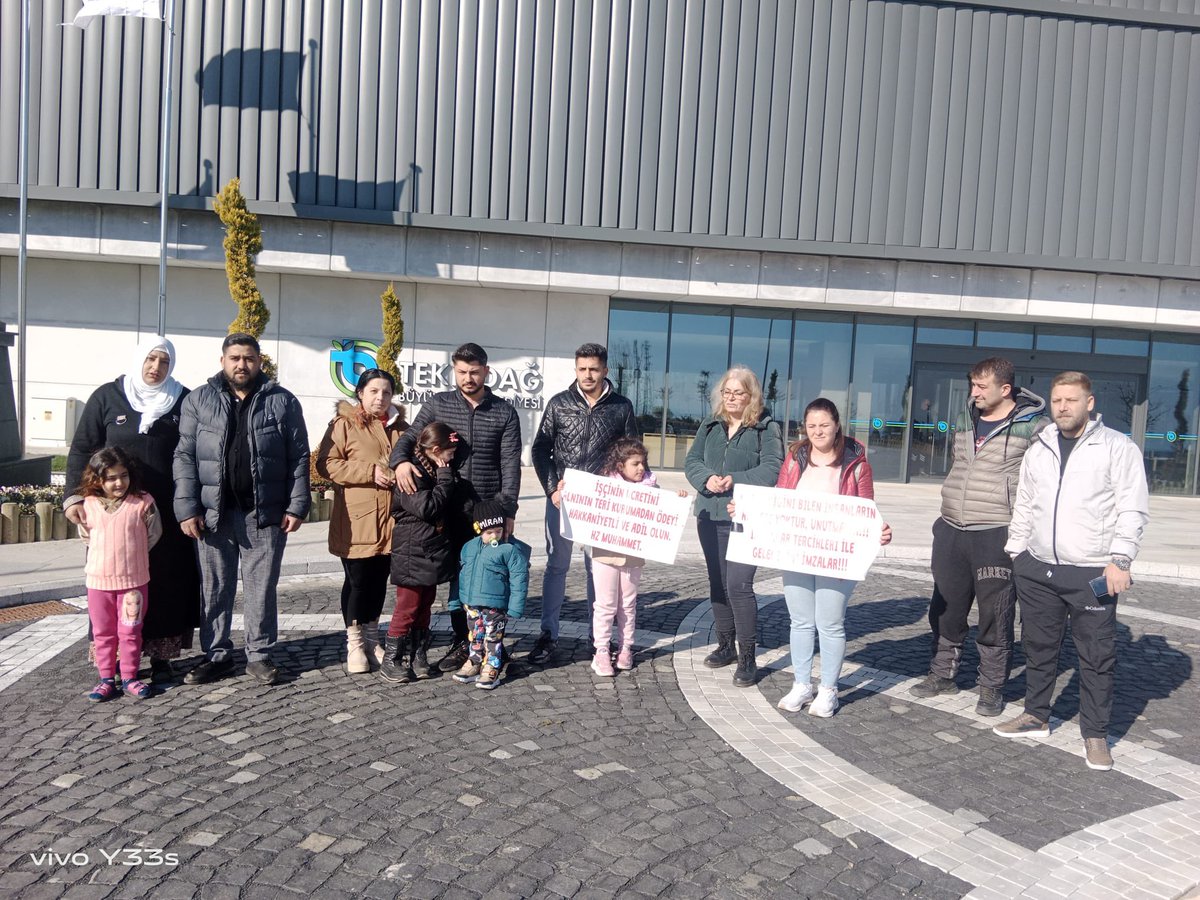 isci_dernegi's tweet photo. #zulmeDurDe
@CandanYceer  sayın başkanım kış günü işten atılan işçiler hangi performans düşüklük kriteri uygulandı somut gerekçe varmıdır 

@herkesicinCHP 
@cem_avs 
@Akparti 
@MHP_Bilgi 
@devapartisi 
@_yeniyol_ https://t.co/Dn4YPHtnfV