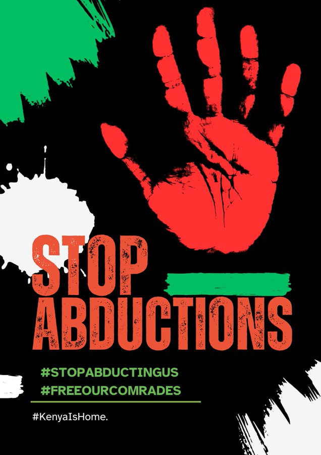_James041's tweet photo. When it comes to abductions, never stay quiet.

Several people are being abducted by thugs funded by a spineless man.

There's no dangerous creature like a prayerful killer.

That's a psychopath.

#EndAbductionsKE https://t.co/R2I6wr9Fu2