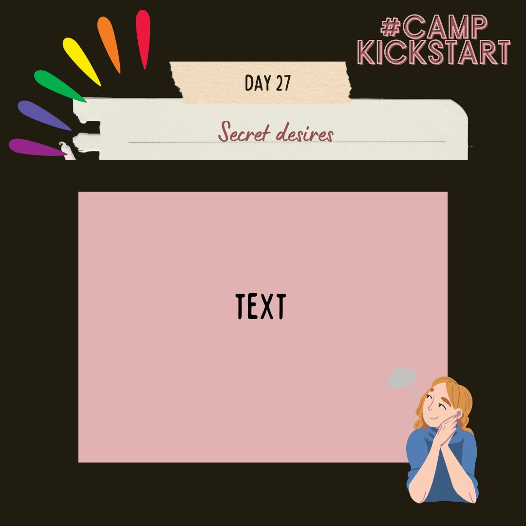 ss_scribbles's tweet image. Happy Monday! Let's kick it of with new prompt – what are your MCs’ secret desires?

As always, you can use our templates – canva.com/design/DAGIr0E…. 😍