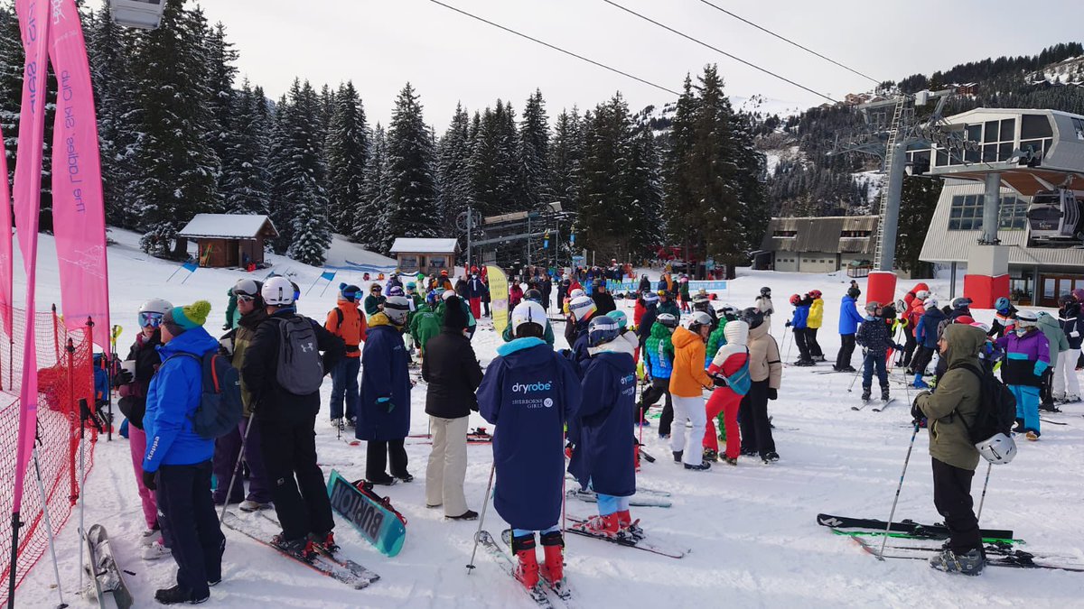 Great to have so much support as parallel slalom gets underway. #BSR2025
