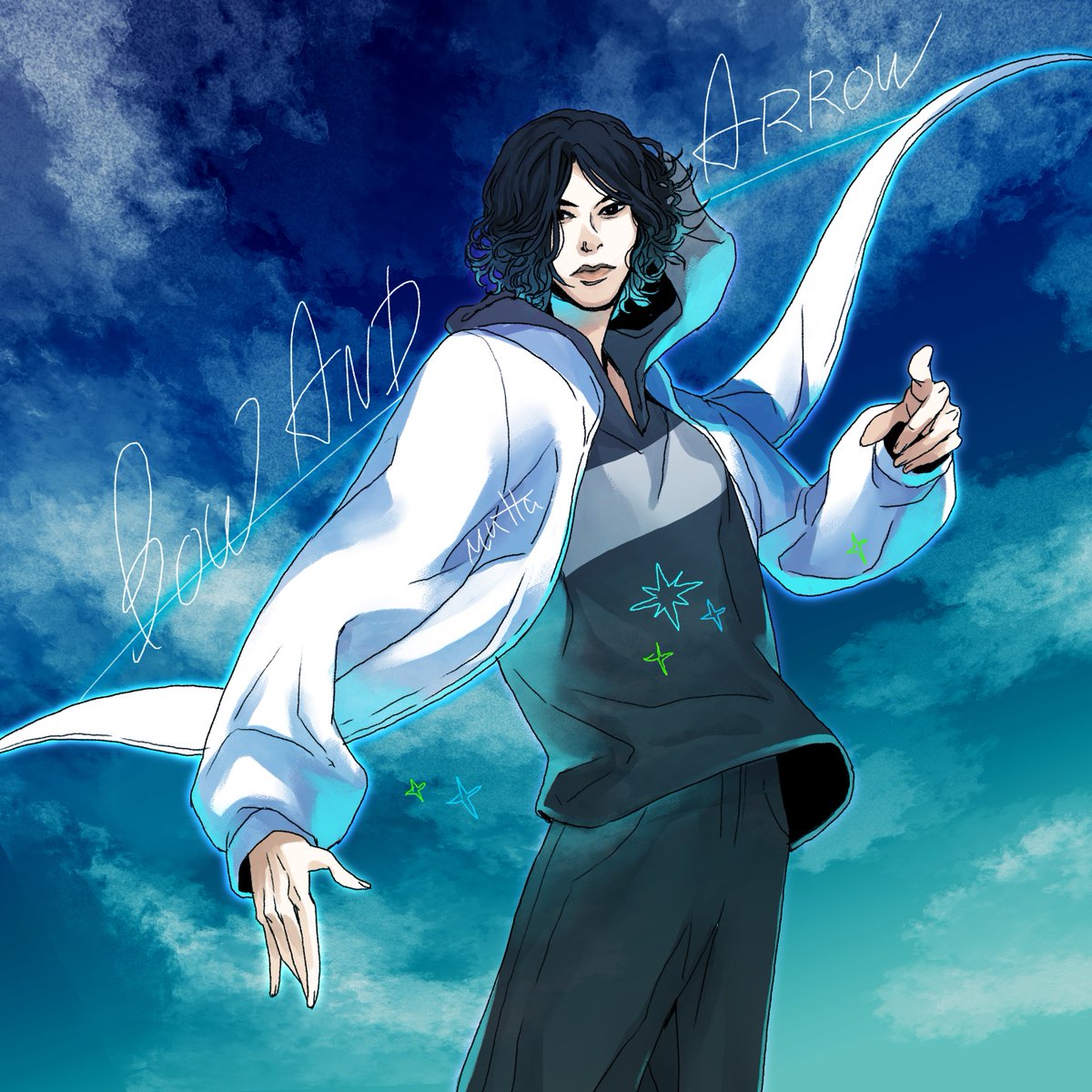 「BOW AND ARROW 2025.01.27配信開始! #BOW_AND_A」|むらたま(MUTTA)のイラスト