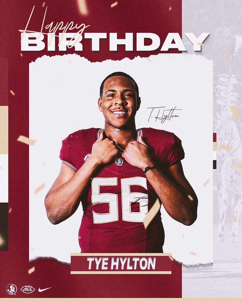 Happy birthday, Tye!

<a href="/tye_hylton/">Tye Hylton</a> 

#NoleFamily