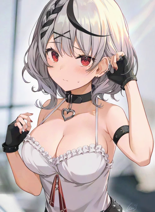 再掲で恐縮ですが、以前描かせて頂いたものを…!これからもクロヱちゃんが楽しい日々を過ごせますように#さかまた飼育日記 
