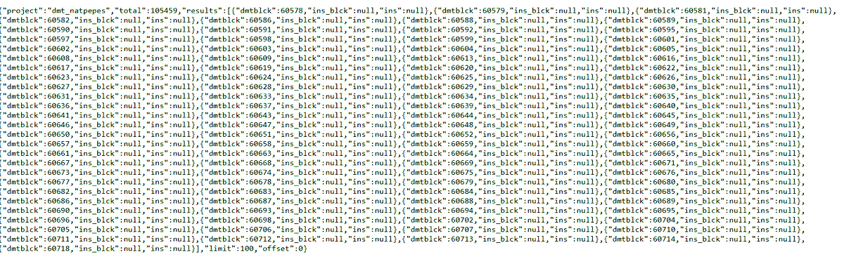 Jim_buildr's tweet photo. We will take Natpepes as example (@Nat_Pepes )

How to do it:

- Enter the following link in your browser:

https://t.co/EZJ01JOgrW

-If you want to search another collection, replace “dmt_natpepes” in the link by the collection ticker.

- All the “dmtblck” numbers are the blocks mintable.