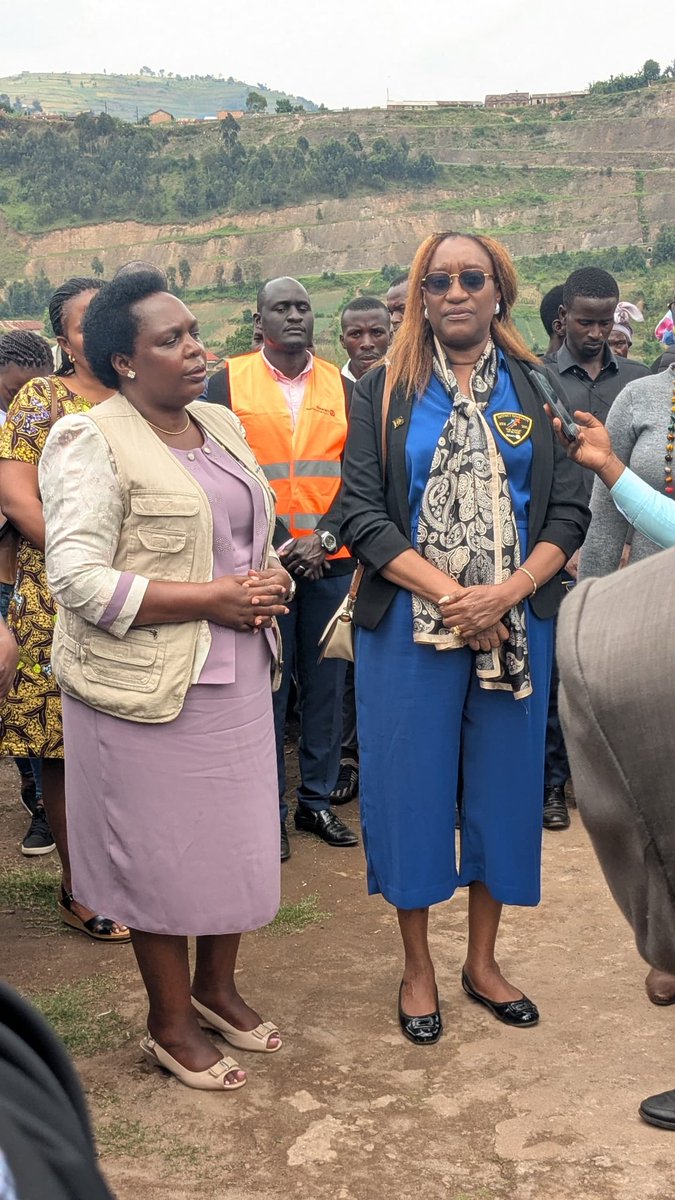 DG Agnes Mungate now @Chananke. She received a glorious welcome from Rotarians and friends of Rotary. Ikaaze Iwacu. Twanezerewe