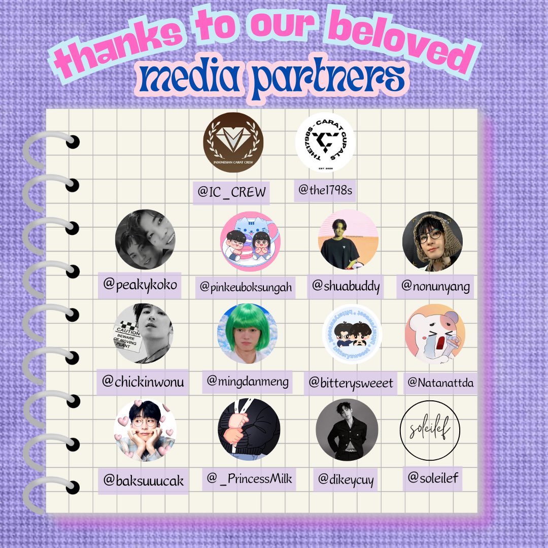 🐈‍⬛ FROM WONWOORIDEUL TO CARATS : FREE DRINKS PROJECT 💜

📆Feb 8-9 2025
📍JIS Outer Area, Before Security Check (Find the HUSLING w/ purple #WONWOO banner)
❔Say the word : TASTY
Spill the feels, don't spill the drinks😊👍🏼

#FromWonwoorideulToCarats
#SVT_RIGHT_HERE_IN_JAKARTA