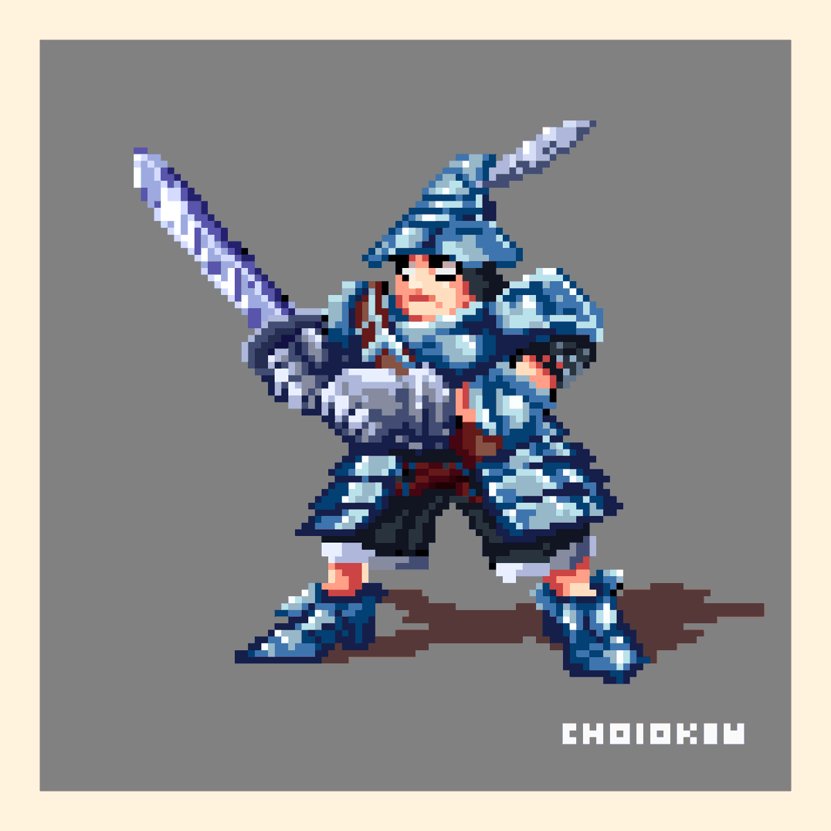 CholoKew's tweet photo. - Steiner & Kweena -
Fanart of Final Fantasy IX
#ffIX #finalfantasy #finalfantasyix #steiner #pixelart #Kweena #Quina https://t.co/7ab86IdfXz