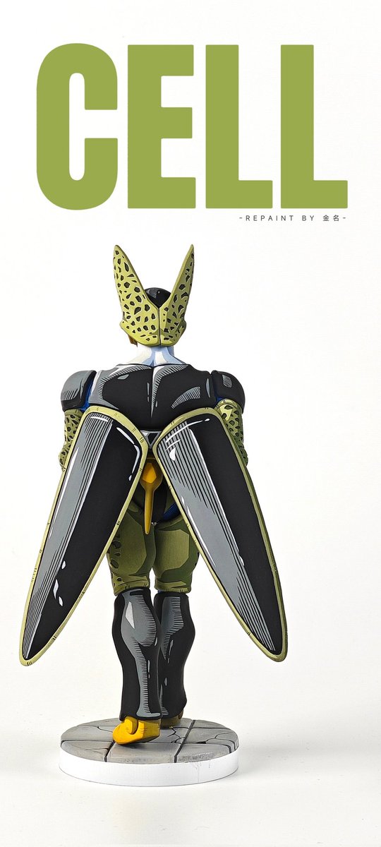 xxjinming's tweet photo. cell 😎📸
#ドラゴンボール #ドラゴンボールz  #ドラゴンボールヒーローズ #ドラゴンボールレジェンズ #ドラゴンボール一番くじ #ドラゴンボールフィギュア #リペイント #ドラゴンボール #DragonBall #DragonBallZ #repainting #二次元 #筆塗り #アニメ #animeart #Twitter https://t.co/MUhssLFHkO