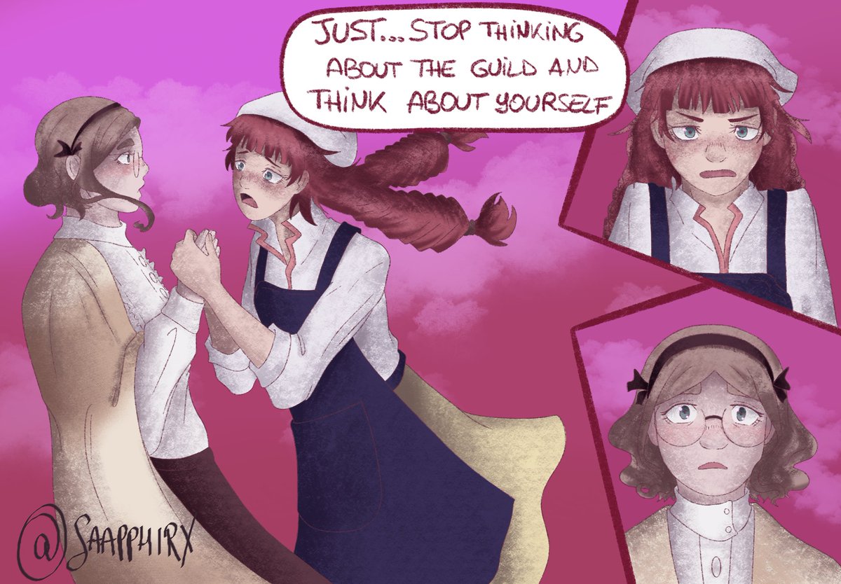 My lovely girlies for <a href="/bsdbigbang2024/">BSD WLW Big Bang 2024</a> !! 
Go read the amazing fic by <a href="/mwmaay_weirdo/">The Mysterious Weirdo ✒️</a> (link in the comments <3)
#bsd #montcott