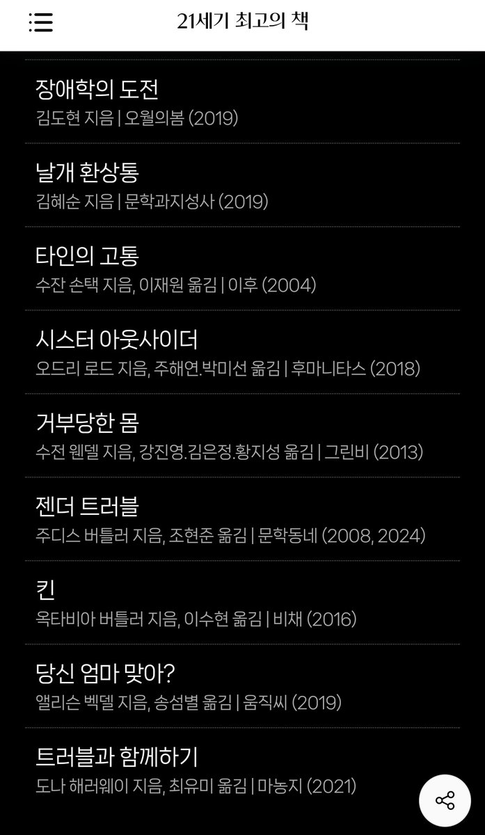 작가 앨리슨 벡델의 퀴어 여성 서사에 기억과 연대의 힘을 기꺼이 나눠 주신 노지양 서성진 두 분께, 그리고 벡델 책을 사랑하고 아끼고 추천해 주시는 모든 독자님들께 진심으로 고맙습니다. 리스트의 다른 책들도 좋아요.