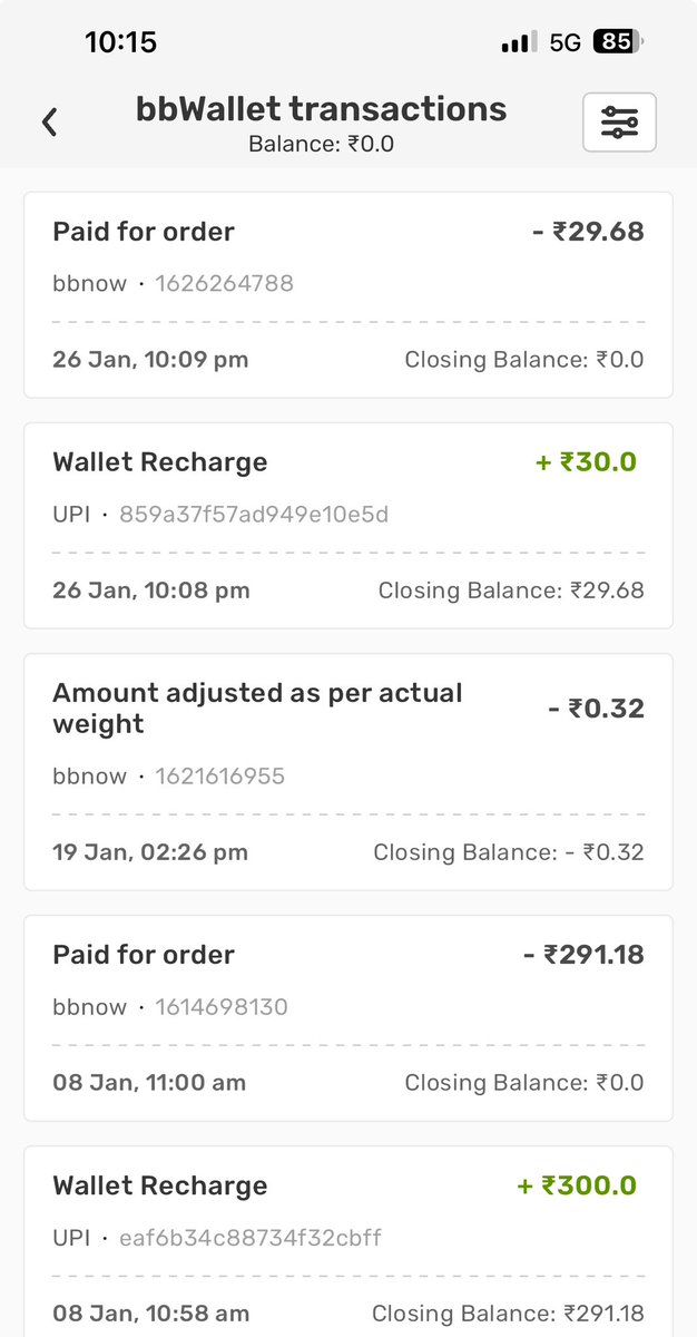 shimpi_das's tweet photo. BigBasket scam? Why does my wallet balance always show negative? 🤔 Who the hell always ask them to alter the weight after placing the order?Is it a new scam by  #Bigbasket ?? #Bigbasket #ScamAlert https://t.co/7XNqys8ArS