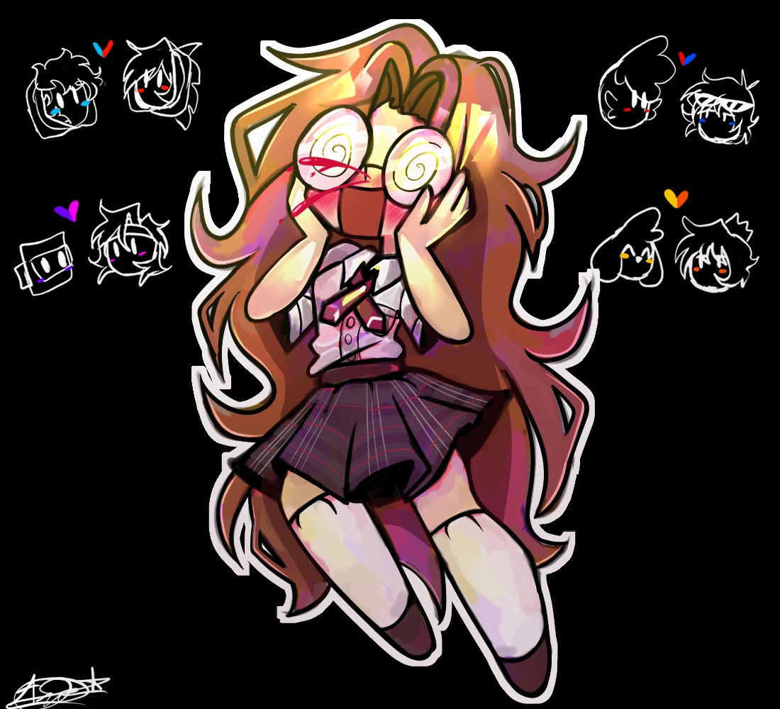 Chicos perdonenme pero mi oc anterior era fujoshi 😔🖐