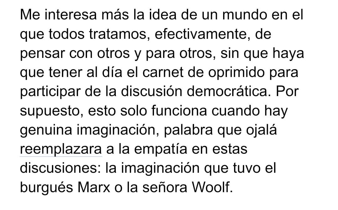 alebargo's tweet image. Pensar con otros @tamtenenbaum eldiarioar.com/opinion/pensar…