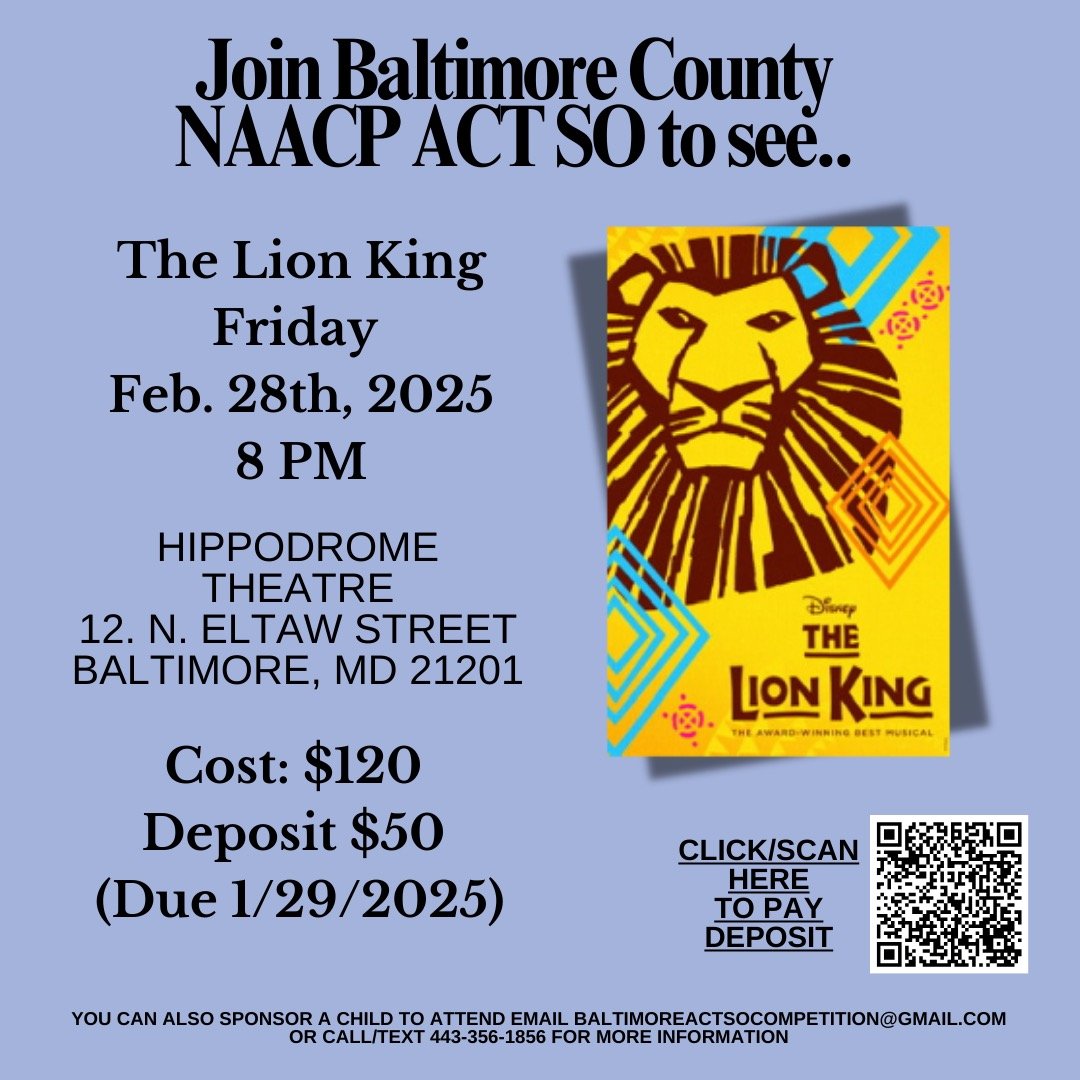 NAACP Baltimore County tweet media