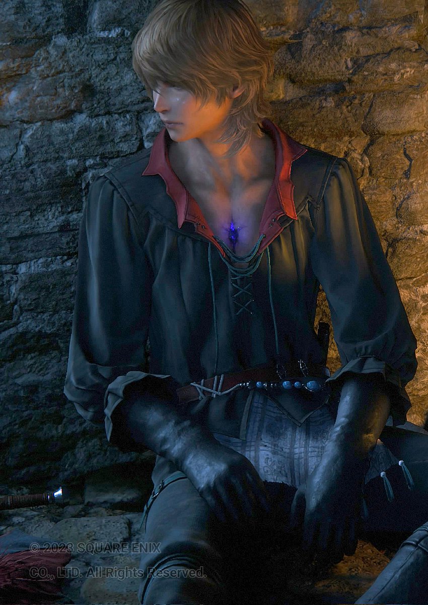 ここのジョシュア 痛々しいけど美しいんだよな…#JoshuaRosfield #FF16