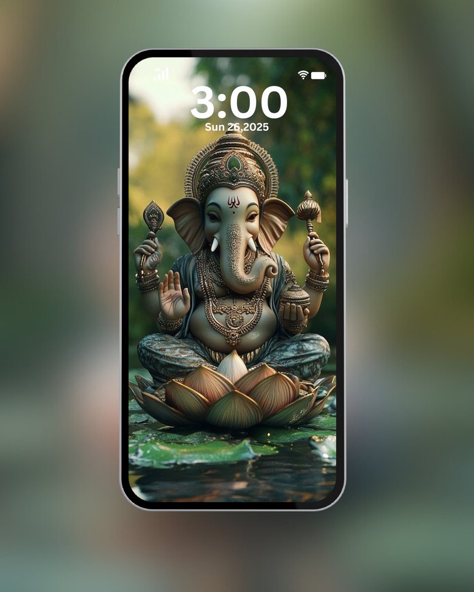Classisco123's tweet photo. Lord Ganasha Wallpaper 🙏 https://t.co/ZLXKPTyuoF