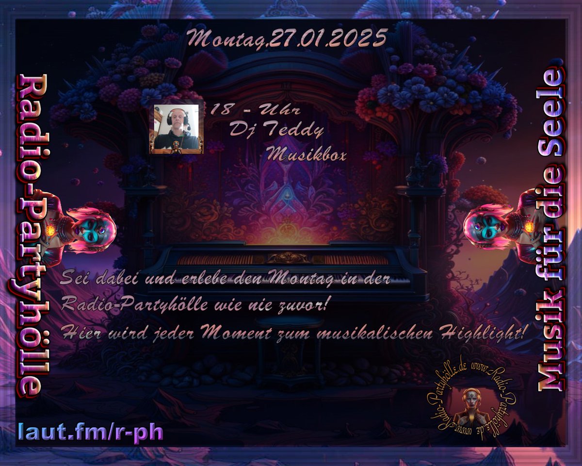🔊 laut.fm/r-ph
💻 chat.radio-partyhölle.de
🏠 radio-partyhölle.de/news.php  #moderatorensuche #lautfm #radio #webradio #musik #fun #chat #radiopartyhölle #music #bestradio #kostenlos #werbung #sendeplan #webradiosendeplan #radiopartyhölleonair #suchemoderatoren #onair