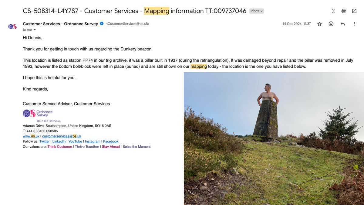 north_southwest's tweet image. Further to receiving confirmation that DUNKERY Beacon is indeed a Trig Point, I can proudly confirm the 2024 Challenge complete 😃 I’ve therefore decided not to release the reserve Naked Trig Point Walk video, as I now turn my attention to 2025 👍 #trigpointchallenge #trigpoints