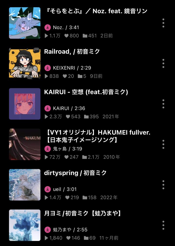 Zg8Up__16's tweet photo. 最近好きな曲ツリーを建てます https://t.co/hWF9oOoxmv
