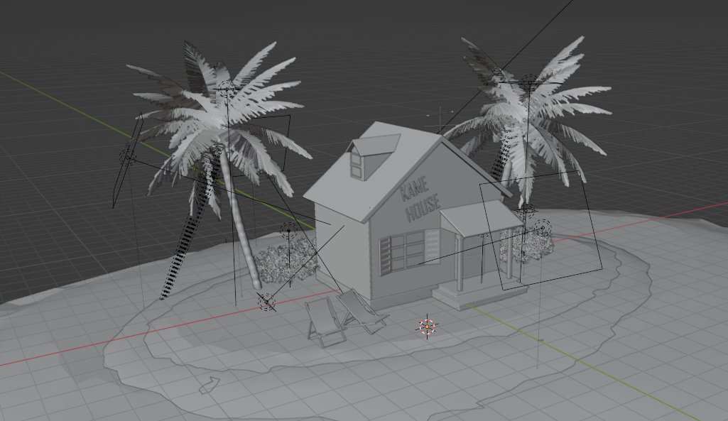 blenderdump's tweet image. inspo vs setup vs render #blender