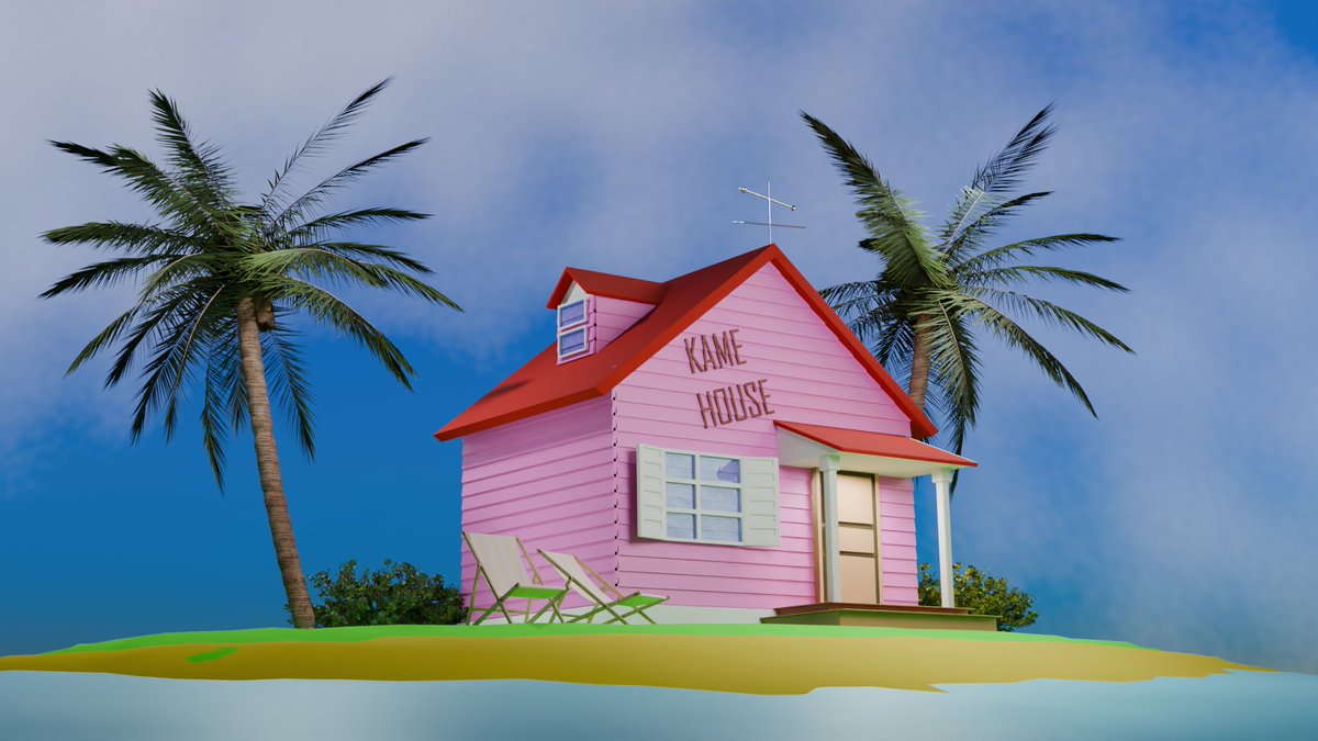 blenderdump's tweet image. inspo vs setup vs render #blender