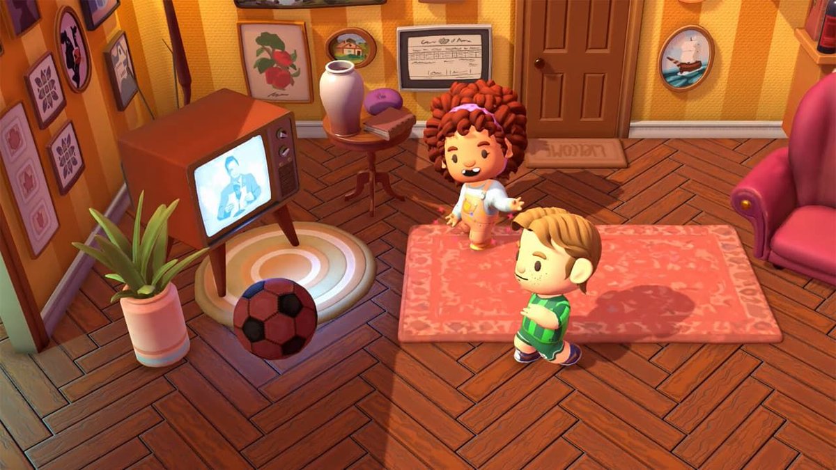 Footsy from <a href="/JamPics_Games/">JamPics 🍓</a>, is a chaotic indoor football game where you can turn the house upside down and not get into trouble. buff.ly/3Wz0sZe