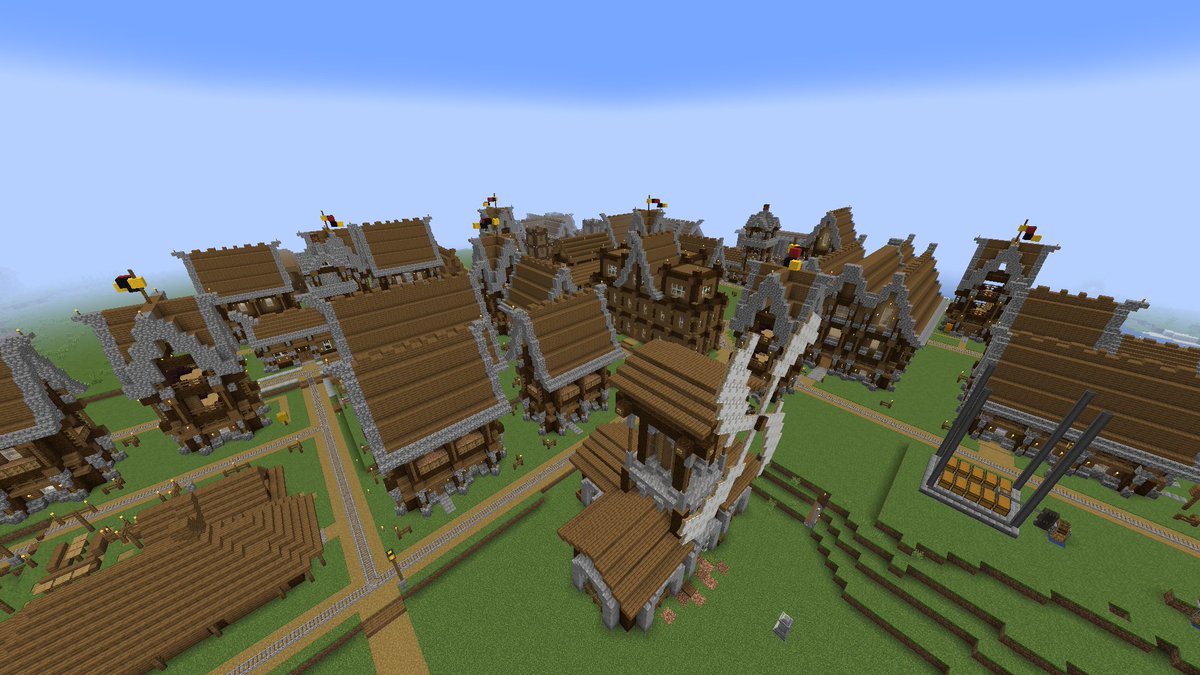 MoseMajorMC's tweet photo. @StickyPistonEU I've recently been fiddling about with Minecolonies. https://t.co/cMvC1sornM