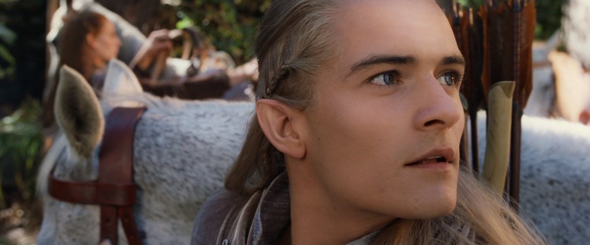 TheCinesthetic's tweet photo. Orlando Bloom as Legolas in The Lord of the Rings: The Fellowship of the Ring (2001) https://t.co/F7OIJDEcRl