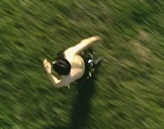 Was watching sugar rush ride again today for anniversary and .. realised 
mf was running topless