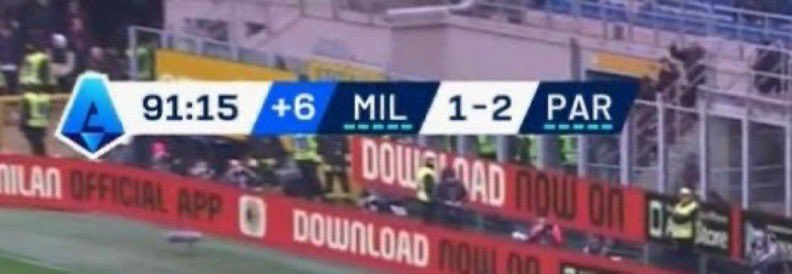 صار روتين ميلان يفوز مباريات كذا 🐐