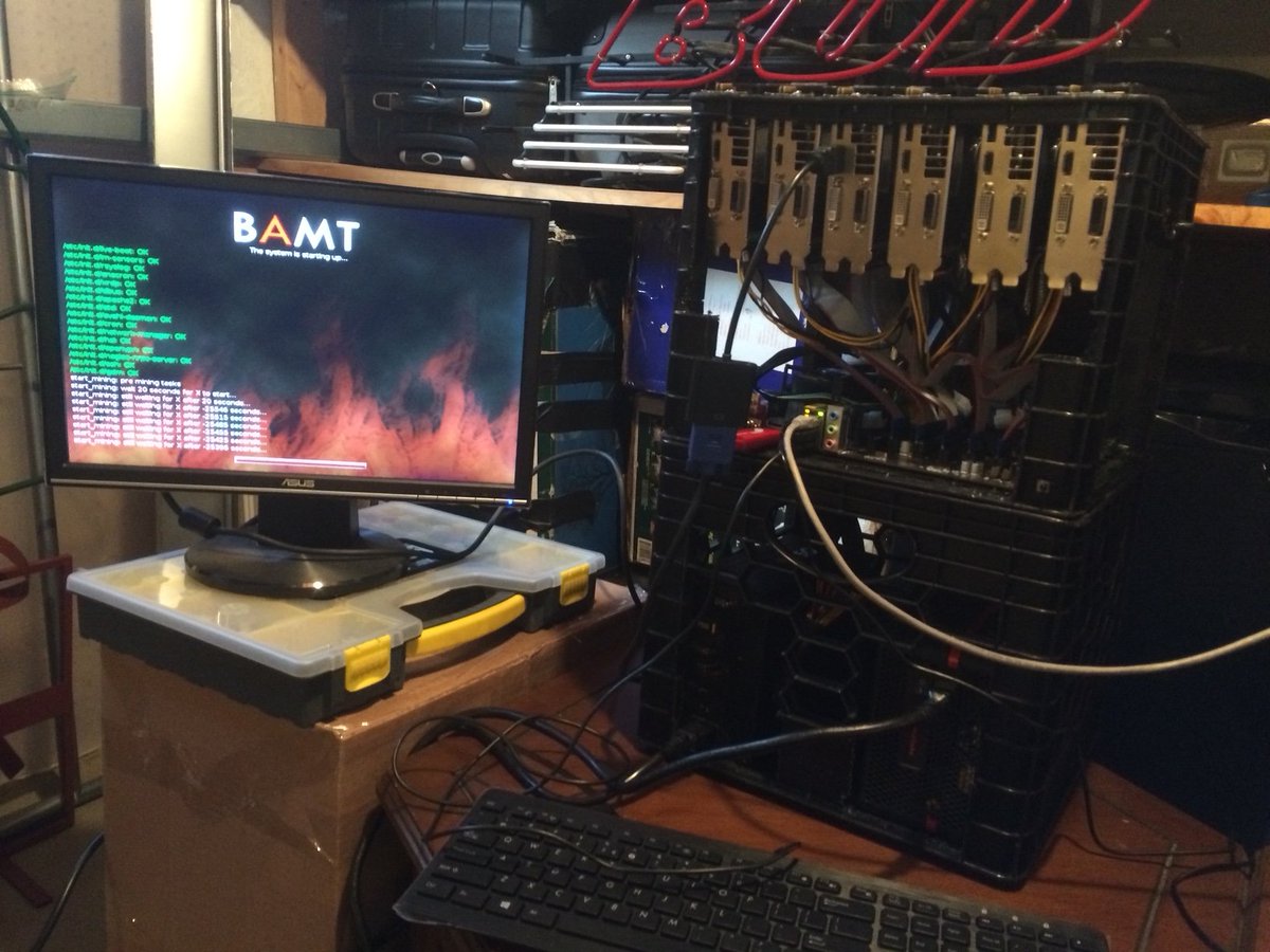 Splisks's tweet photo. Sup, my first tweet. I started mining crypto in 2012 with rigs made from milk crates around the house load balancing my outlets. BTC, LTC, DOGE - you name it, I hashed it. The game’s evolved, but the grind? That stays the same. HODL and adapt. #CryptoOG #memecoins #BTC https://t.co/GtGYsjxZOV