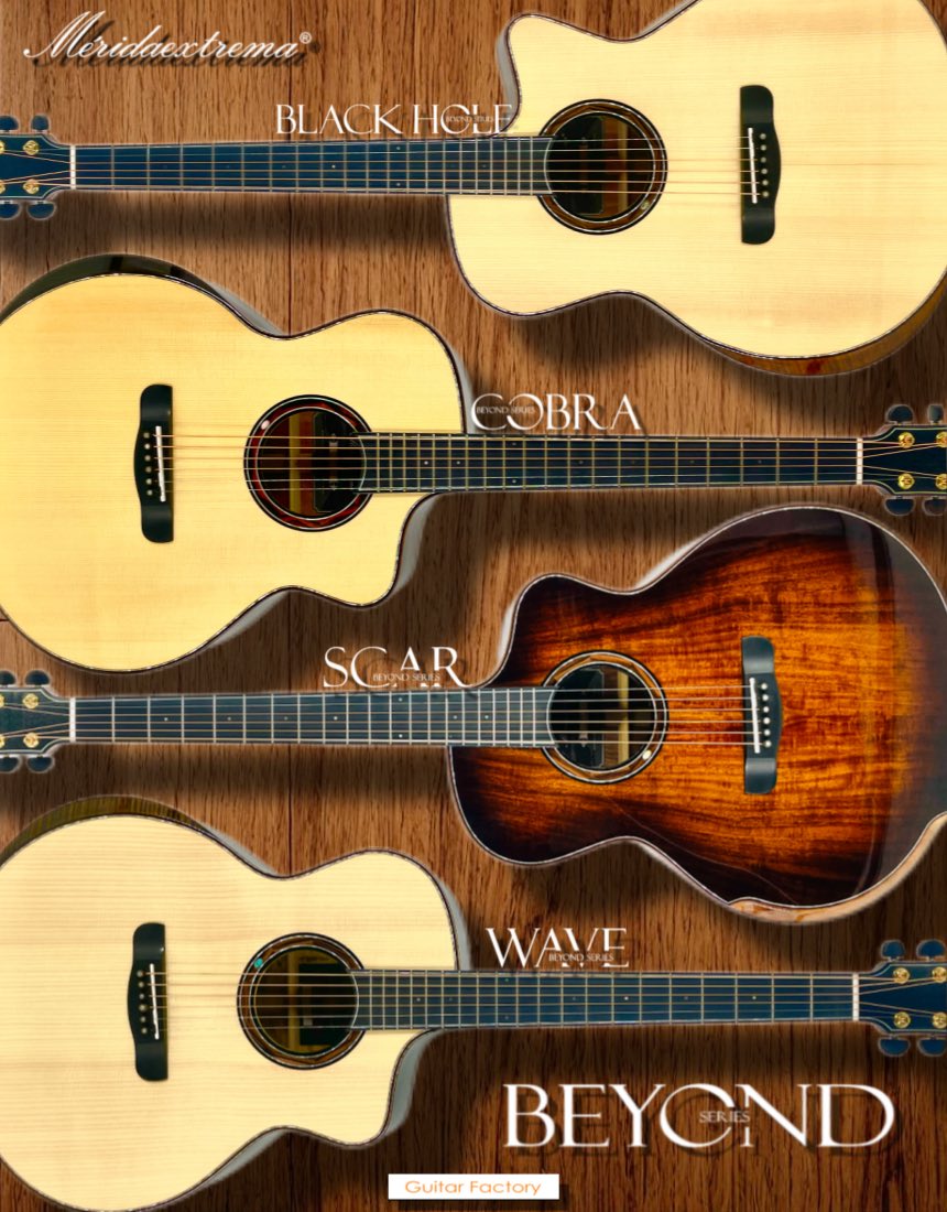 Merida アコースティックギター Guitar Factory on X: 