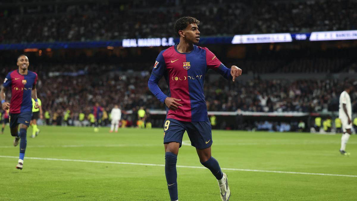 ⚽️ Si Lamine Yamal hace gol ante el Valencia y el Barça gana sorteamos su camiseta. 

✅Para participar: 

- Dale RT 🔁  y MG al tweet ❤️

- Sigue a <a href="/Ctinfo_17/">Ctinfo_17</a> y a <a href="/Somhiseremfcb/">Som I Serem FCB</a>
 
- *OPCIONAL* Mencionar a un amigo (doble participación)