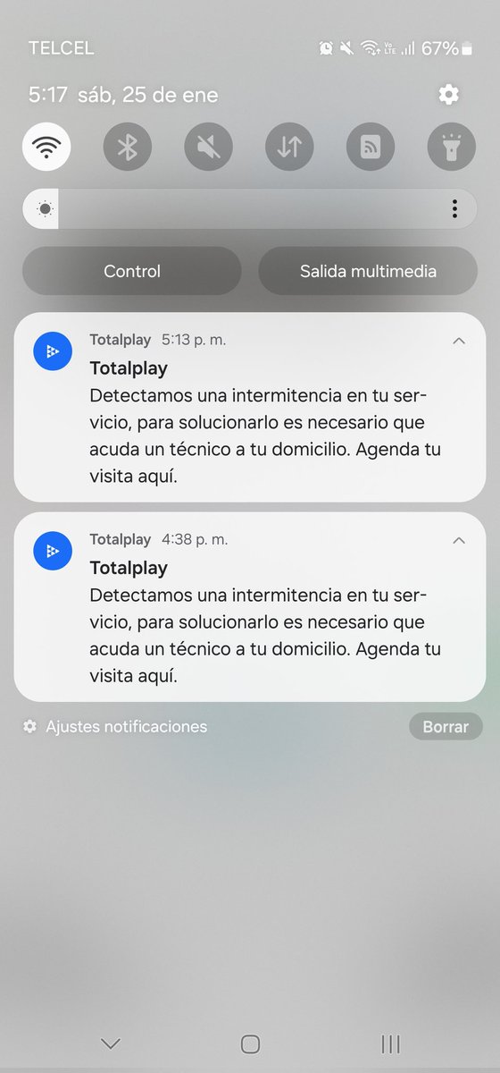 Judare3's tweet photo. @totalplaymx desde ayer no tengo servicio de Internet. Se metió reporte para agendar visita de técnico, ya pasó un día y es hora que no me asignan uno. Apoyo por favor! https://t.co/CQp3tkJr0g