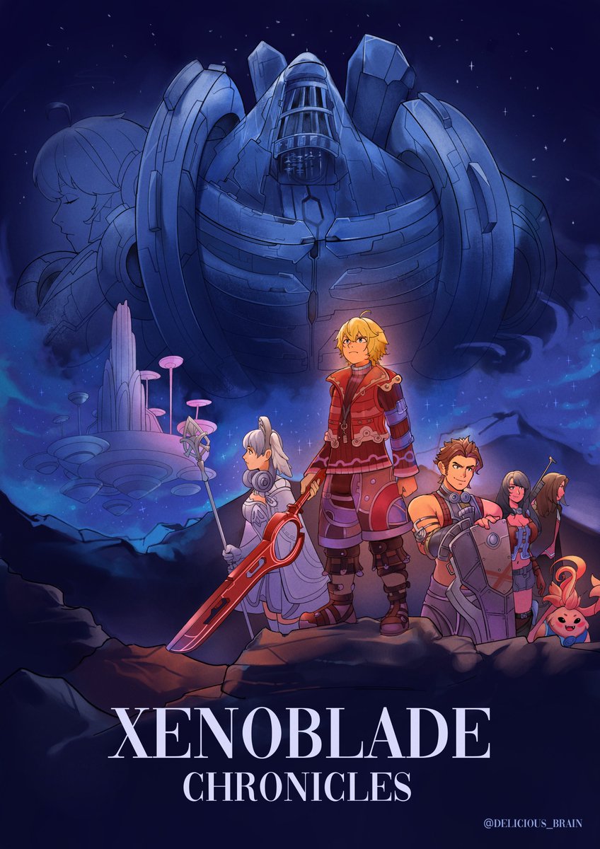 Delicious_brain's tweet photo. Xenoblade Chronicles 

#XenobladeChronicles https://t.co/Kf8XDXSuXt