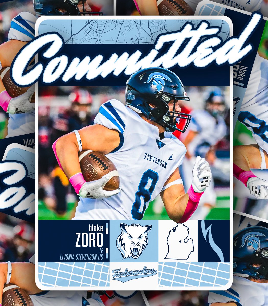 Blake zoro (@blake112806) on Twitter photo I am very blessed to announce my verbal commitment to continue my academic and athletic career playing D2 football at Northwood University. Go timberwolfs!! #rolltimbys <a href="/CoachBeurer/">Dustin Beurer</a> <a href="/CoachMtz125510/">Coach I-Mart</a> <a href="/CoachJasonMiran/">Jason Miran</a> <a href="/Northwoodfball/">Northwood Football</a> <a href="/SHSSpartanFB/">SHS Football</a> <a href="/PrepRedzoneMI/">Prep Redzone Michigan</a> <a href="/MIexposure/">Michigan exposure</a> I am very blessed to announce my verbal commitment to continue my academic and athletic career playing D2 football at Northwood University. Go timberwolfs!! #rolltimbys <a href="/CoachBeurer/">Dustin Beurer</a> <a href="/CoachMtz125510/">Coach I-Mart</a> <a href="/CoachJasonMiran/">Jason Miran</a> <a href="/Northwoodfball/">Northwood Football</a> <a href="/SHSSpartanFB/">SHS Football</a> <a href="/PrepRedzoneMI/">Prep Redzone Michigan</a> <a href="/MIexposure/">Michigan exposure</a>