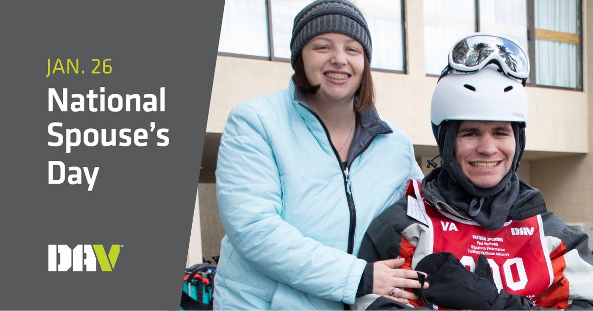 Today, on #NationalSpousesDay, DAV wants to shine a light on the often overlooked role of military spouses. These men and women face struggles that the average citizen may never understand and their unique situation often complicates things that others take for granted.