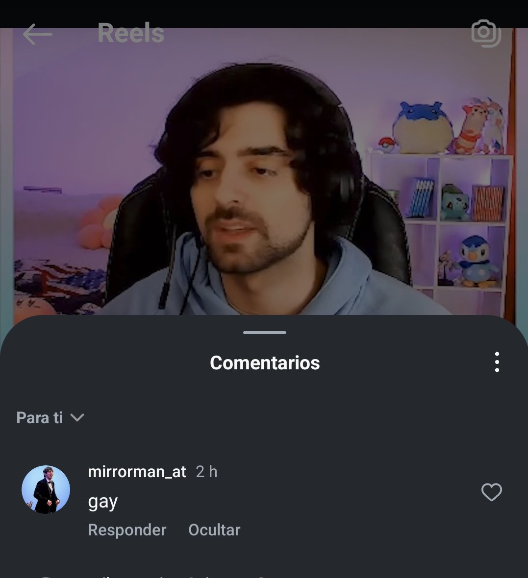 *Subo un video jugando un mago en top*
Los comentarios: