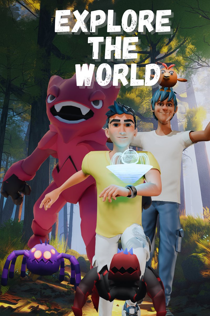 mapxworld's tweet photo. The adventure begins! 🌍 Jake Jackson steps into a world of mystery, danger, and discovery, where the deadliest Terralyns await. 🐾🔥

Episode 1 Poster Out Now!
Are you ready to explore?
#Terralyns #EpicJourney #bitcoin #blockchain #adventuretime  #Sunday https://t.co/6YZMyutOy3