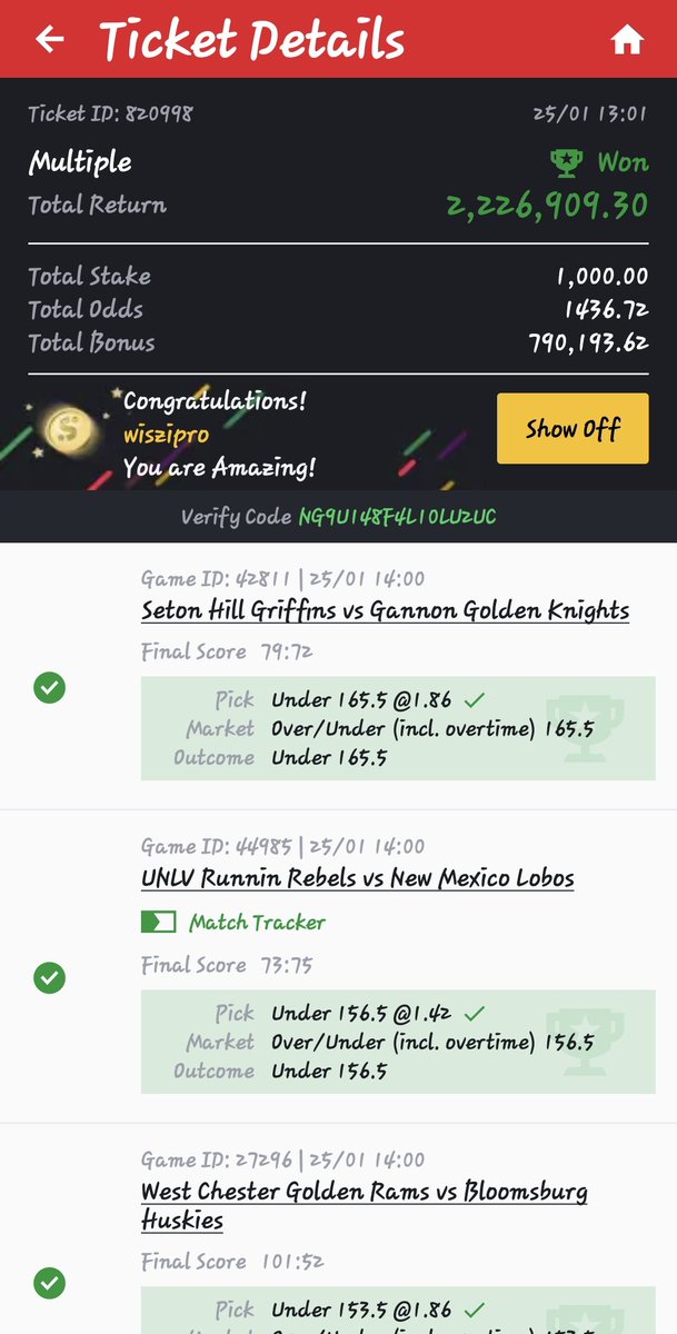 pridomixx's tweet photo. @Mrbankstips Thank you baba. I needed money for my mom's funeral so badly. I prayed and God send you my way. Spent 25k on all those tickets and made 4m from 2k. God bless you sir. I'll forever remain grateful 🙏🏾. https://t.co/WkyJ5w6MWS
