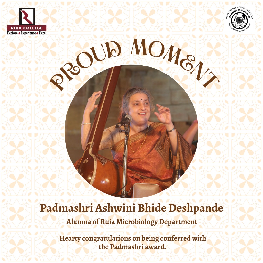 Ruia Microbiology Department tweet media