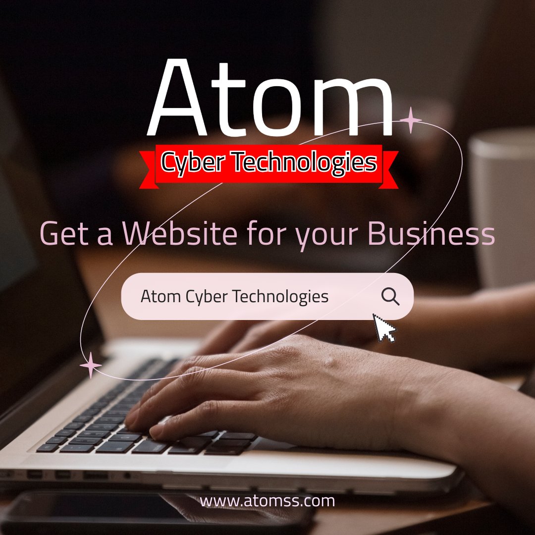 developeraaqib's tweet image. 🚀 Want to take your business online?
At Atom Cyber Technologies, we build websites that:
✔️ Boost your online presence
✔️ Drive engagement
✔️ Grow your business
📩 Contact us: info@atomss.com
🌐 atomss.com
Let’s bring your vision to life! #WebDesign #BusinessGrowth