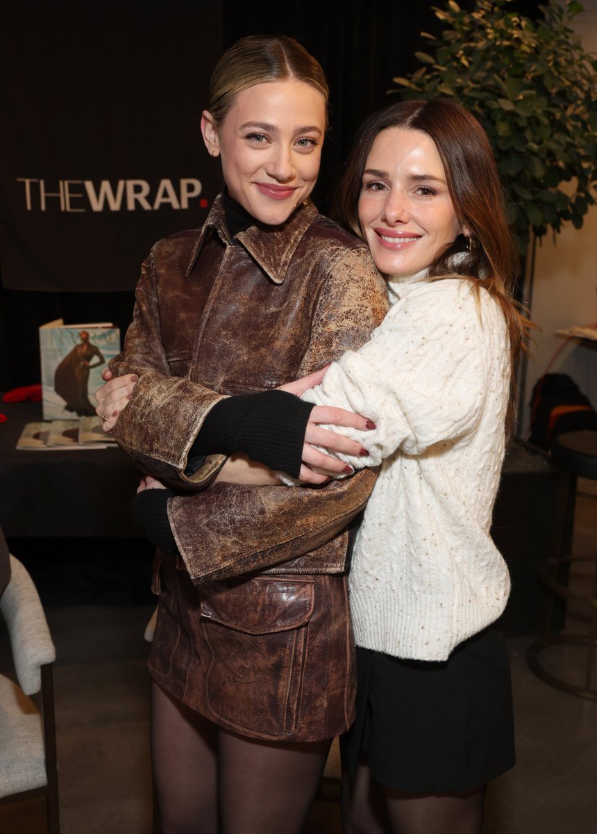 FRLiliReinhart's tweet photo. 📸 Lili Reinhart with Addison Timlin at TheWrap Sundance Lounge. https://t.co/OstUhe1uB6