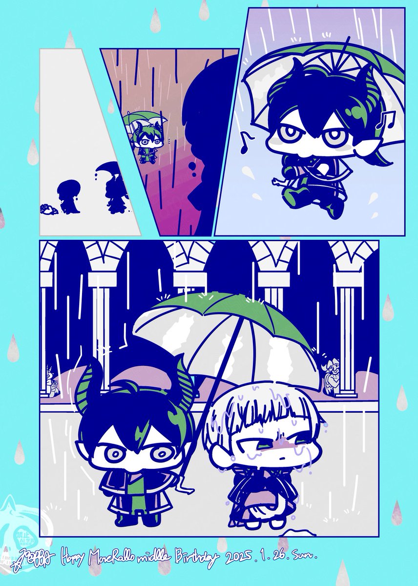 BBAnueva's tweet photo. 1月26日はマレロロの真ん中誕生日…🐉☔️🔔 https://t.co/CNjkDXKwTb