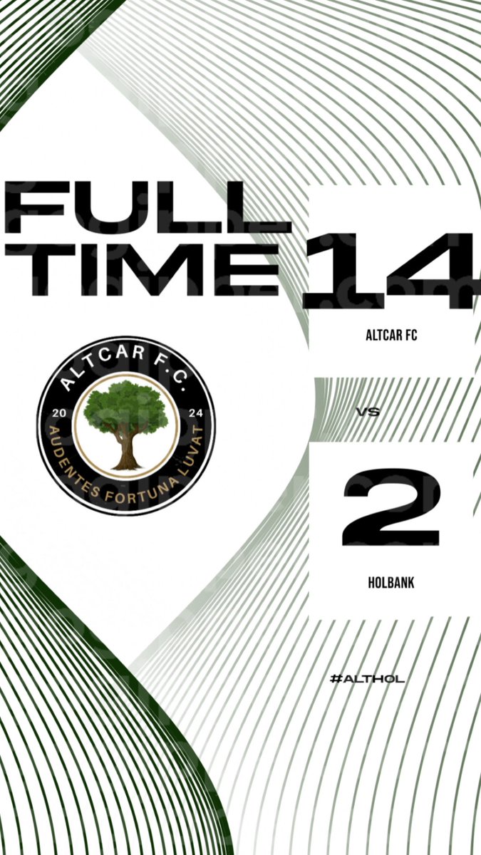 Altcar Football Club (@altcar_fc) on Twitter photo FT : Altcar FC 14-2 <a href="/holbankfc/">Holbank FC</a>
The lads are back and we kicked off the second half of the season in dominant fashion ⚫️⚪️
Goalscorers:
Ethan Jones ⚽️⚽️
Callum Sandle ⚽️
<a href="/Judecameronjc/">Jude Cameron</a> ⚽️⚽️⚽️
<a href="/JackLemmens1/">Jack</a> ⚽️⚽️⚽️
<a href="/jayedwards06/">jamie</a> ⚽️⚽️⚽️
Owen Flynn ⚽️⚽️
#ALTHOL FT : Altcar FC 14-2 <a href="/holbankfc/">Holbank FC</a>
The lads are back and we kicked off the second half of the season in dominant fashion ⚫️⚪️
Goalscorers:
Ethan Jones ⚽️⚽️
Callum Sandle ⚽️
<a href="/Judecameronjc/">Jude Cameron</a> ⚽️⚽️⚽️
<a href="/JackLemmens1/">Jack</a> ⚽️⚽️⚽️
<a href="/jayedwards06/">jamie</a> ⚽️⚽️⚽️
Owen Flynn ⚽️⚽️
#ALTHOL