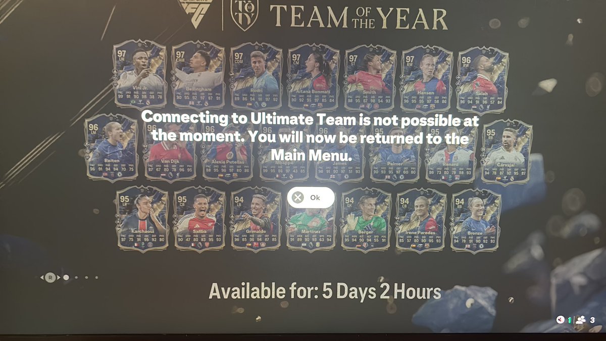 robsteele1992's tweet photo. @EASFCDirect @EAHelp any chance you can fix the game people have champs to play! https://t.co/KpHj5UkuQ2