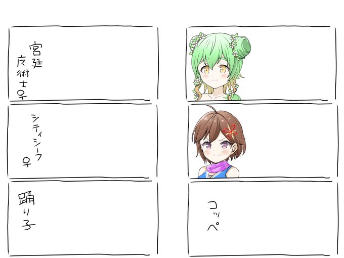 リベサガ絵供養
ほんとはこうやって6人描くつもりでした📝 