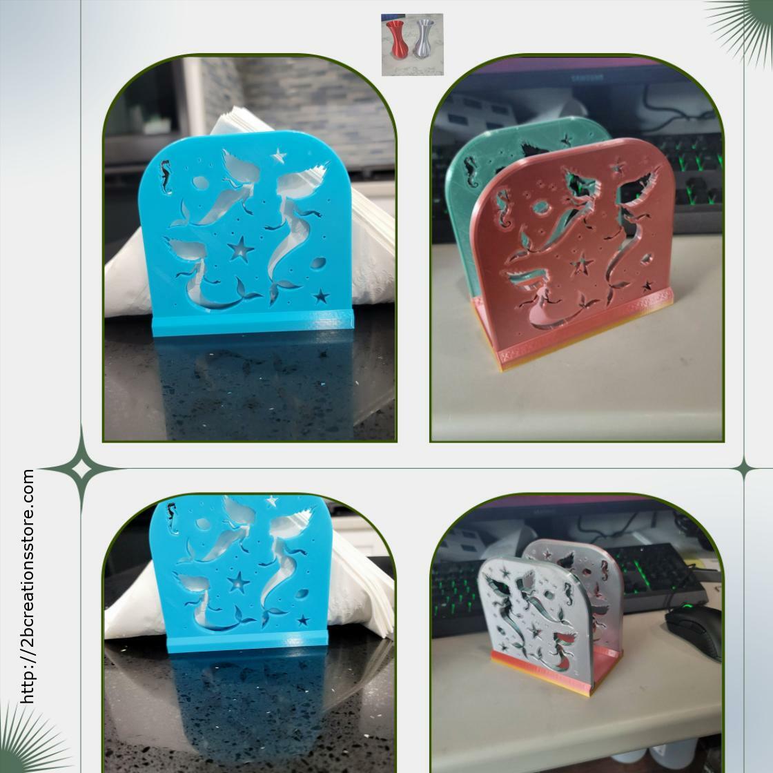 rblank0807's tweet image. 🐕 Big deals! Mermaids Napkin Holder only at $14.99 on 2bcreationsstore.com/listing/998079… Hurry. #TableCenterpiece #NapkinHolder