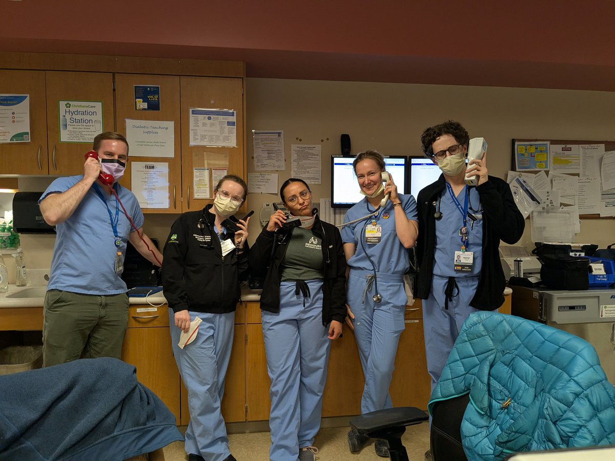 My EM/FM compadres - wouldn’t trade this crew for anything! #residency #workfam #weekendwarriors